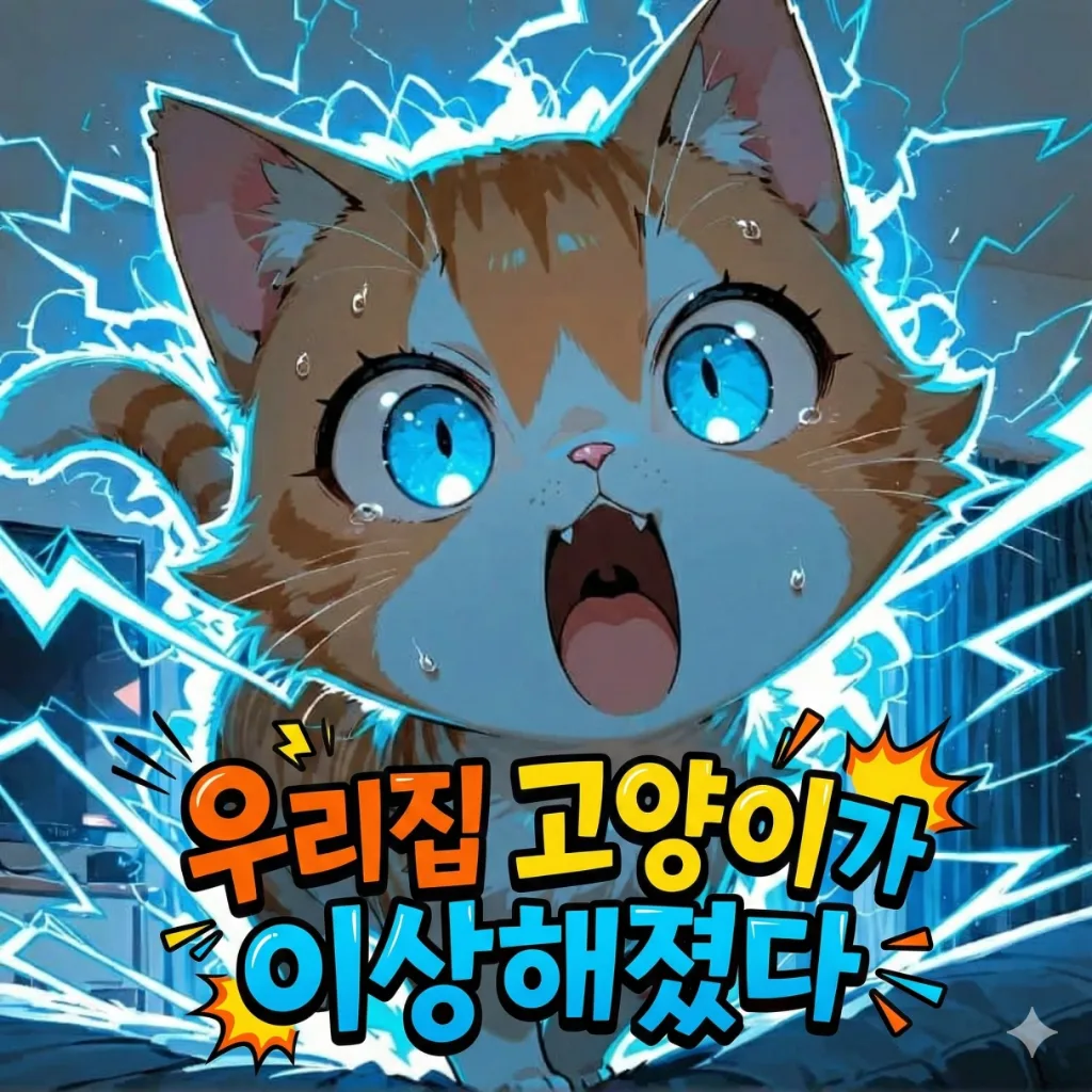 우리집 고양이가 이상해졌다