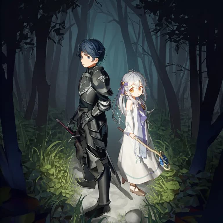 불운 마검사와 허약 성녀