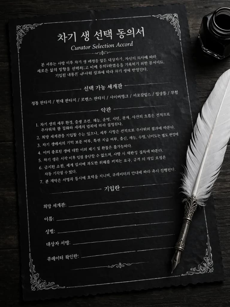 환생의 큐레이터